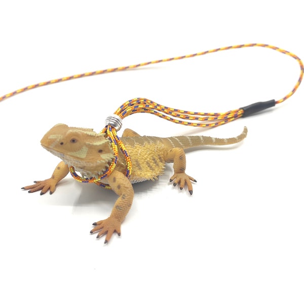 Bearded dragon leash, Reptile adjustable leash, Iguana leash, Reptile harness, Bearded dragon harness, Gecko leash, harness for lizard