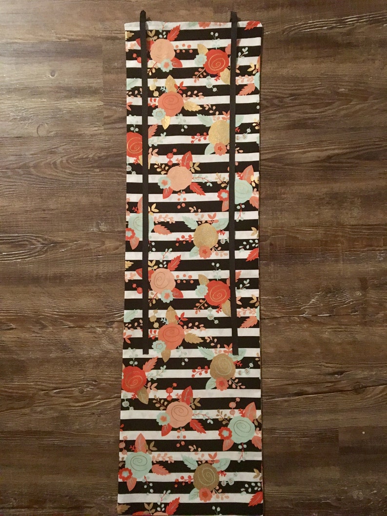 Stripes and Floral Classroom Door Window Cover Etsy