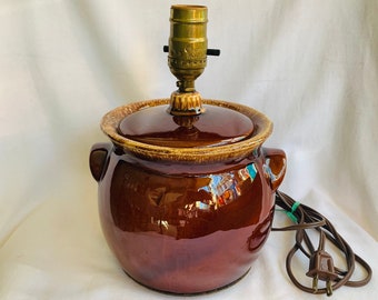 Bean Pot Lamp - Etsy