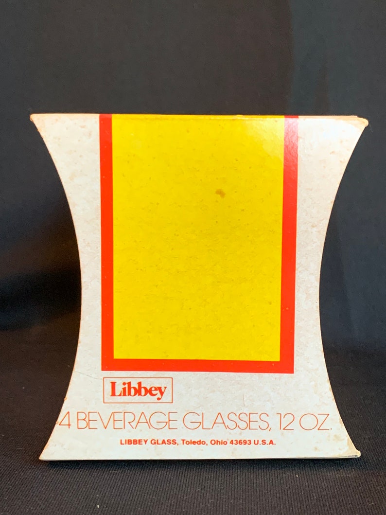 Libbey Glass Disney Mickey Mouse Enameled Tumblers in Original Box (set of 4) image 6