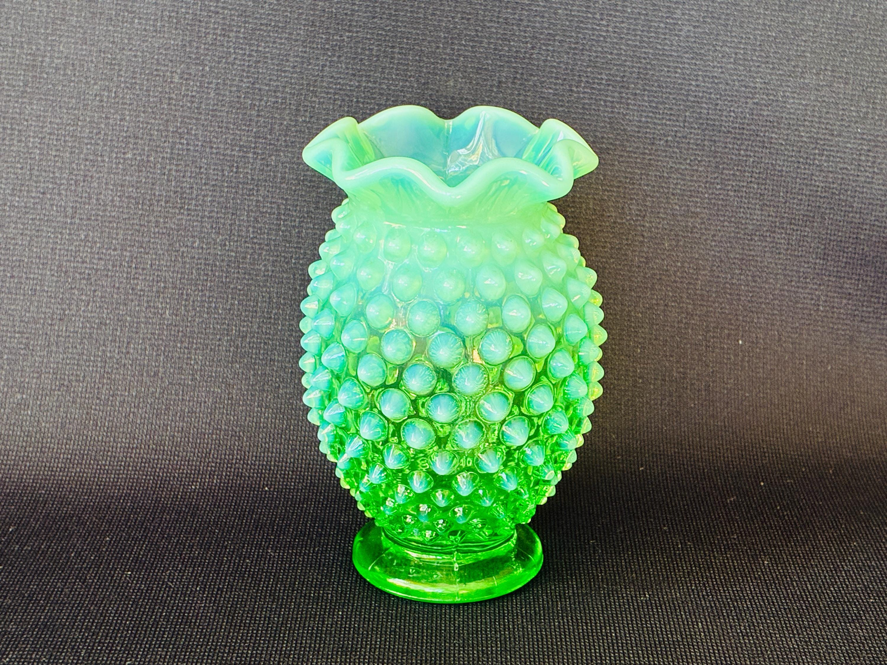 Fenton Opalescent Hobnail Glass - Etsy