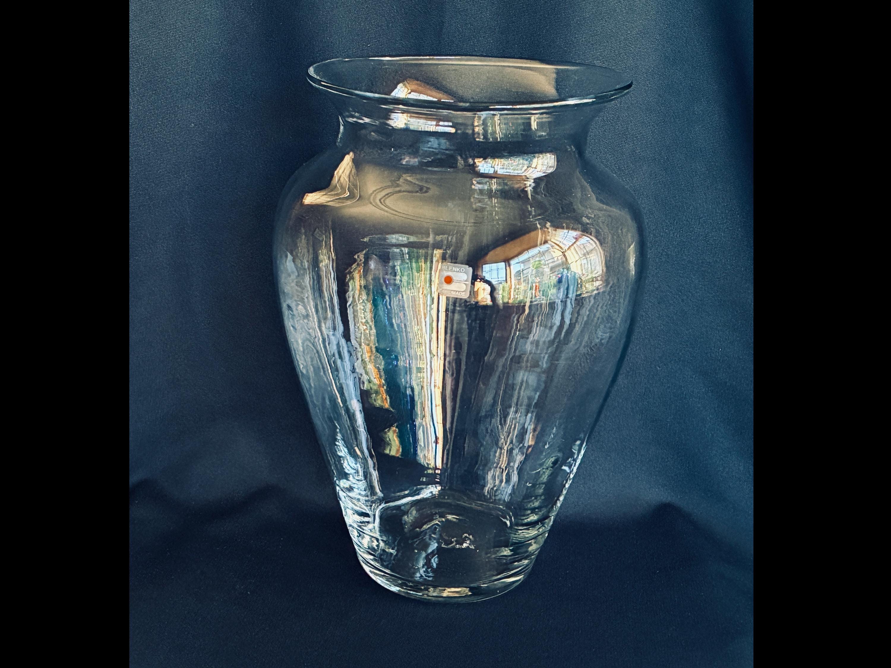 Vintage Blenko Glass Vase - Etsy