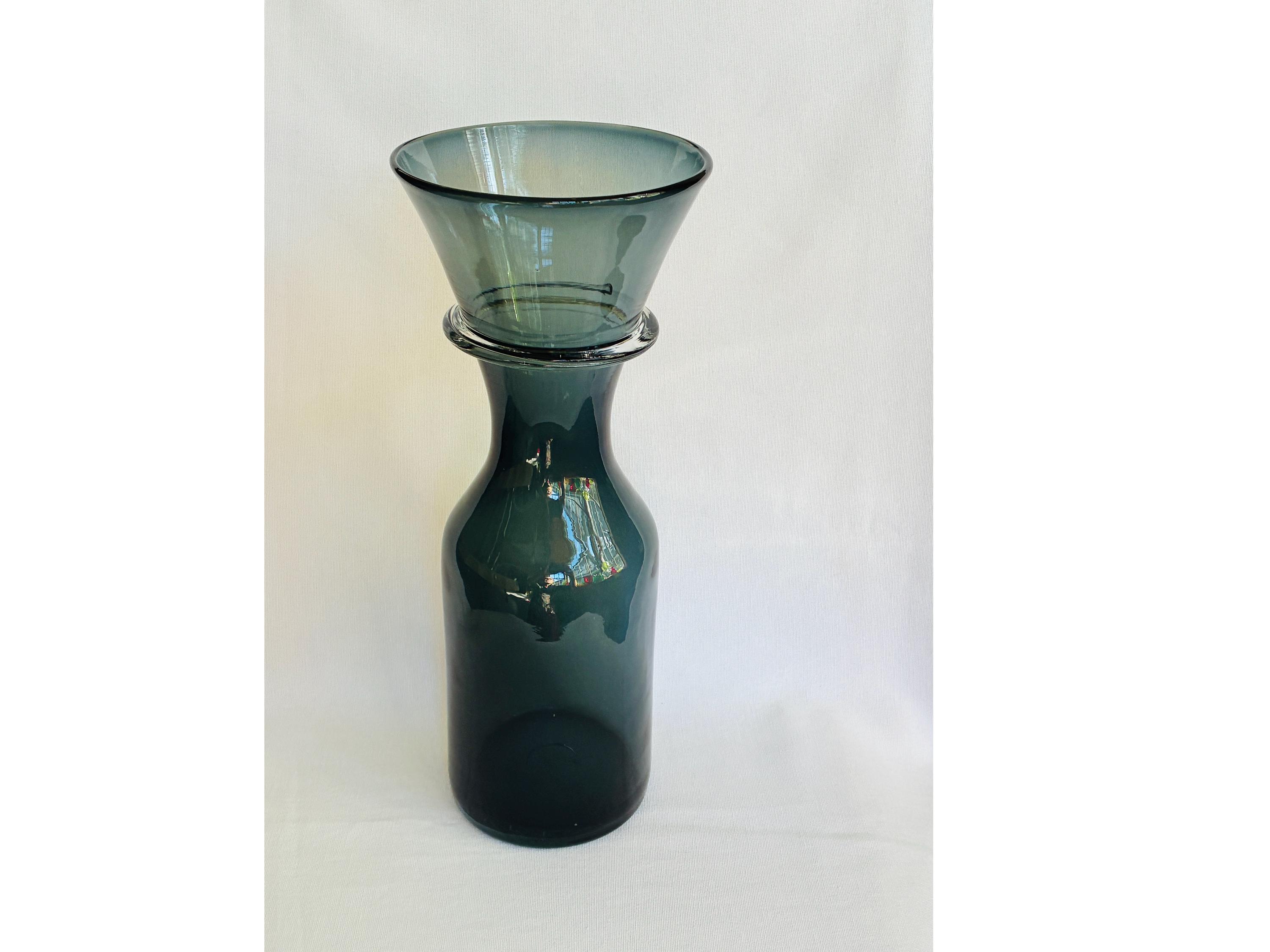 Vintage Blenko Glass Vase - Etsy