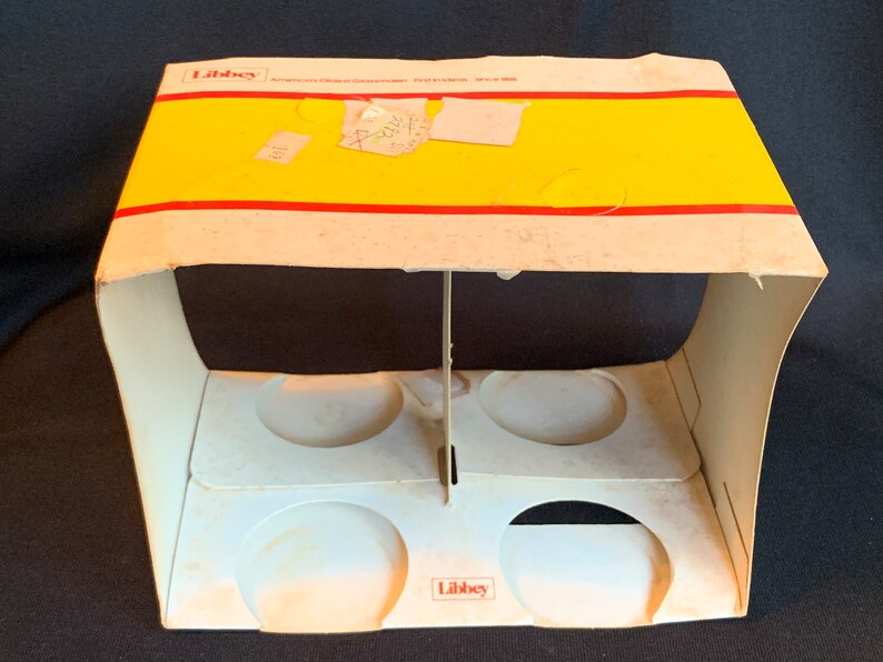 Libbey Glass Disney Mickey Mouse Enameled Tumblers in Original Box (set of 4) image 5