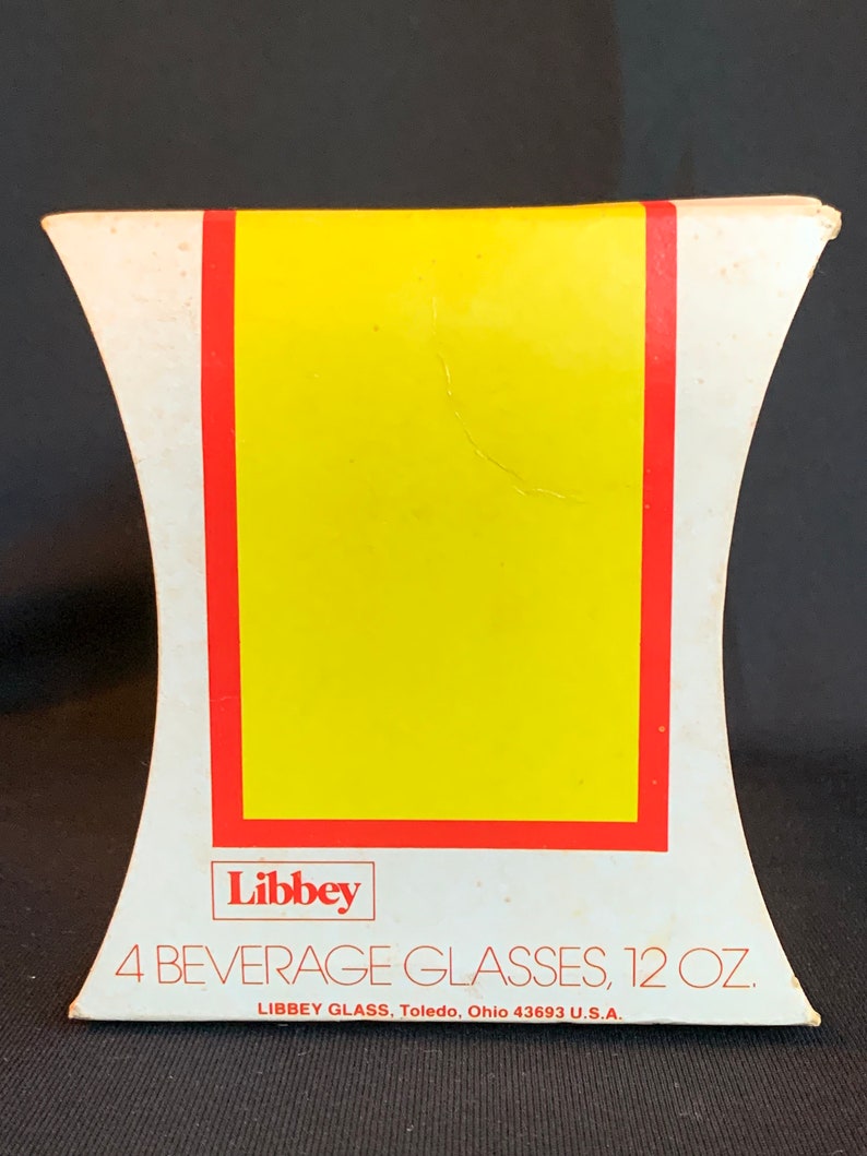 Libbey Glass Disney Mickey Mouse Enameled Tumblers in Original Box (set of 4) image 9