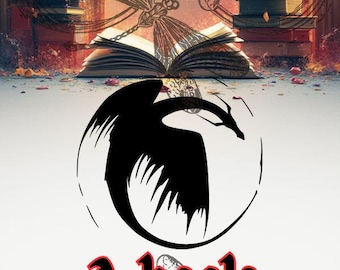 Book Dragon Bookmark | Fantasy Reader Gift (Printable PDF)