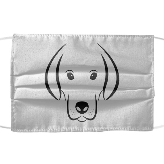 Puppy Face Mask Puppy Mask Dog Face Mask Dog Mask Cute Etsy