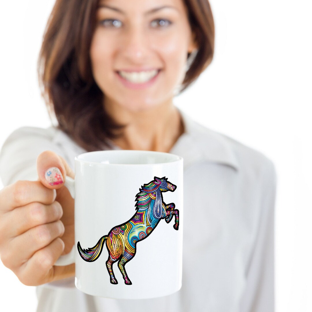 Horse Mug Horse Gift Gifts for Horse Lovers Horse Coffee Etsy