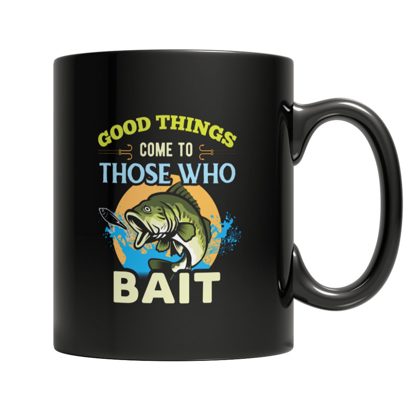 Fishing Mug Fishing Gift Funny Fishing Mug Fisherman Mug Etsy