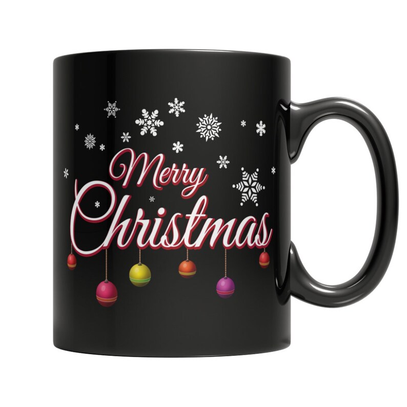 Christmas Mugs Christmas Coffee Mugs Christmas Mug Merry Etsy