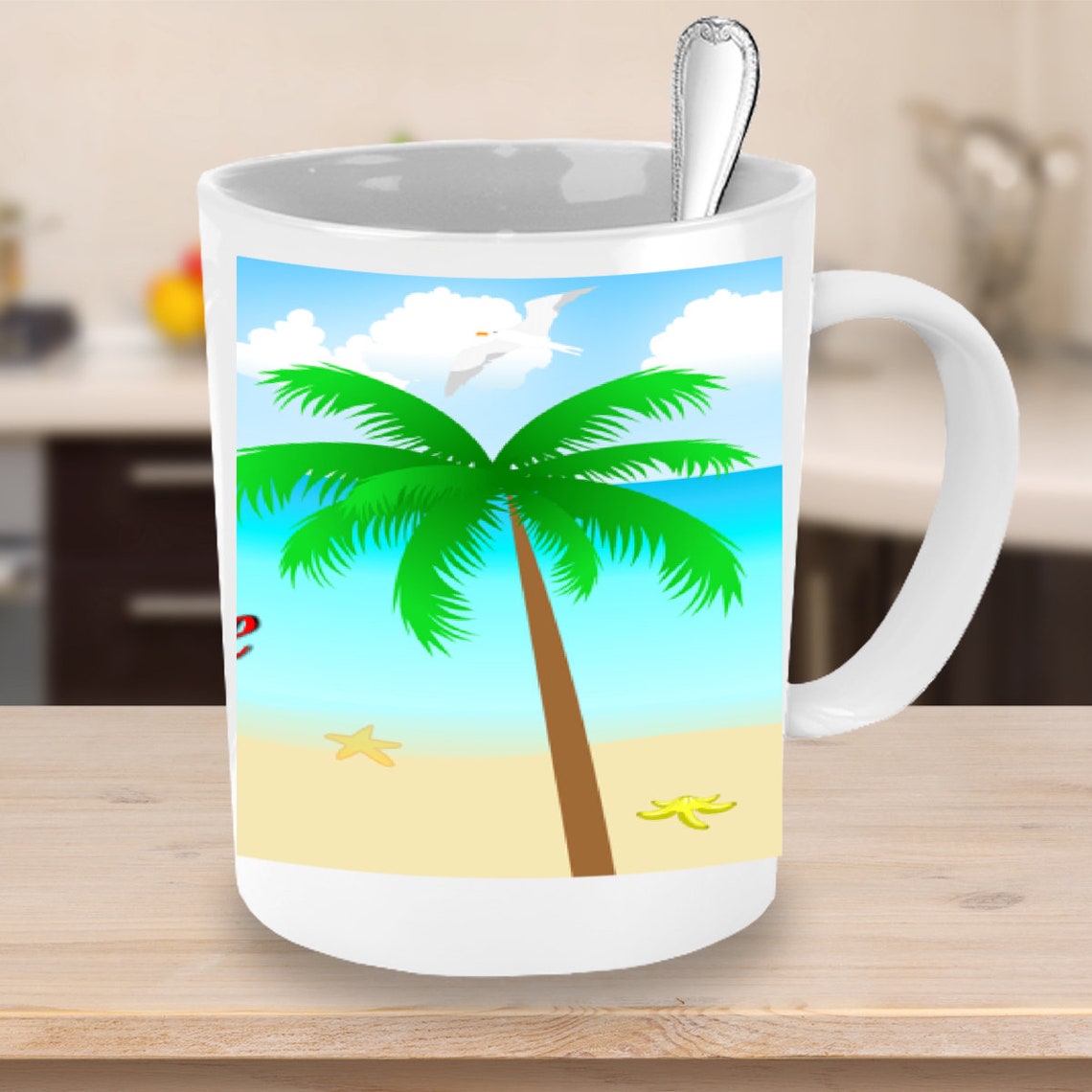 travel beach mug