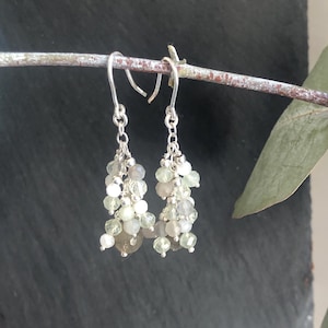 Earrings Drop Earrings Moonstone Labradorite