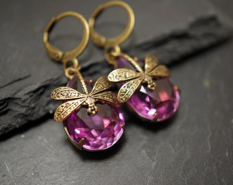 dragonfly earrings