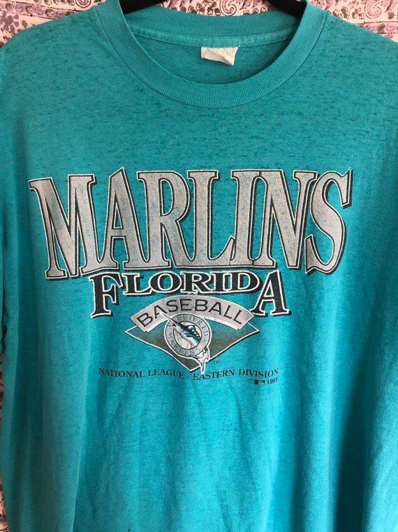 vintage florida marlins t shirt