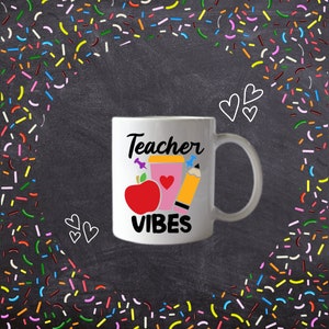 Taza personalizada de agradecimiento para maestros de jardín de infantes y preescolar: regalo único para educadores