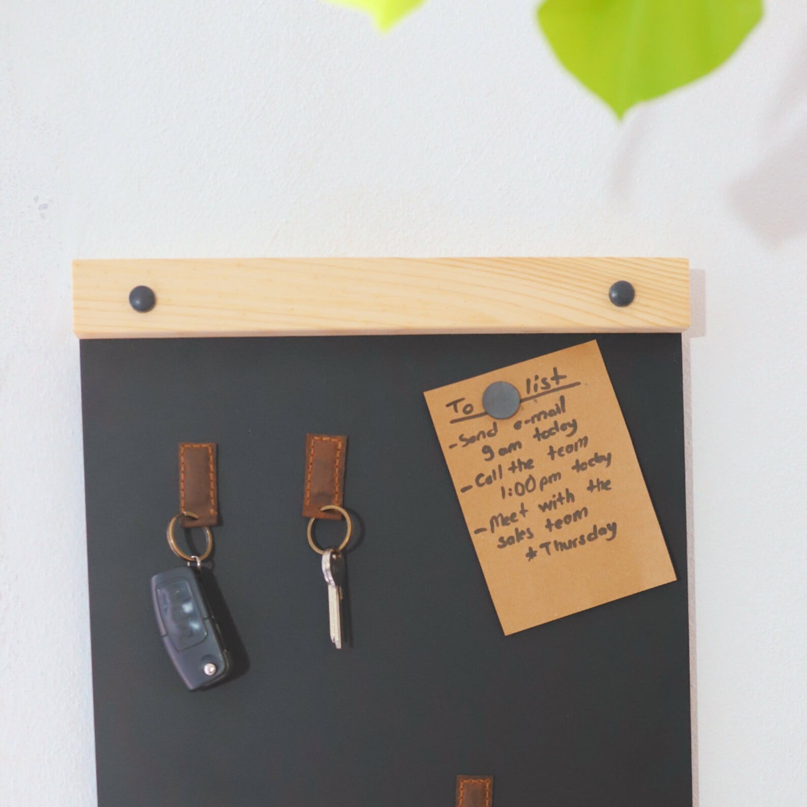 Key Holder for Wall Entrance Hall Organizer Planner Etsy