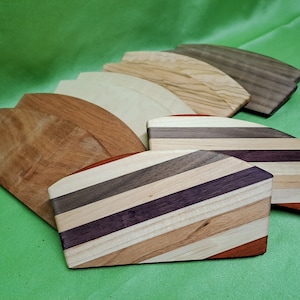 Teigschaber Teigspatel Scraper aus Massivholz in verschiedenen Holzarten