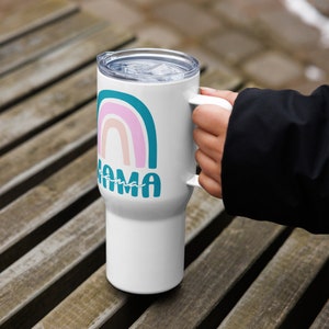 Mama Travel mug with a handle