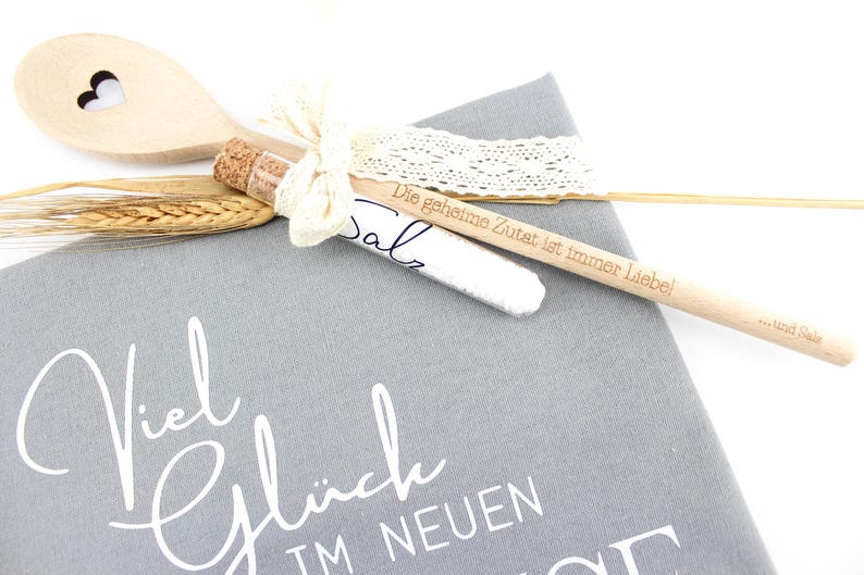 Einweihungsgeschenk, Geschirrtuch, Geschenk zum Einzug, Geschenk zum Umzug