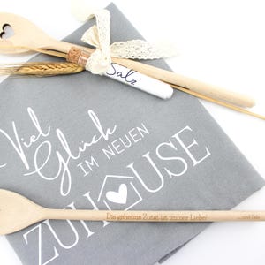 Einweihungsgeschenk, Geschirrtuch, Geschenk zum Einzug, Geschenk zum Umzug