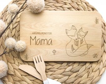 Frühstücksbrett, Geschenke für Kinder, personalisiertes Frühstücksbrett, Holzbrett, graviert