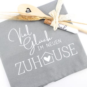 Einweihungsgeschenk, Geschirrtuch, Geschenk zum Einzug, Geschenk zum Umzug