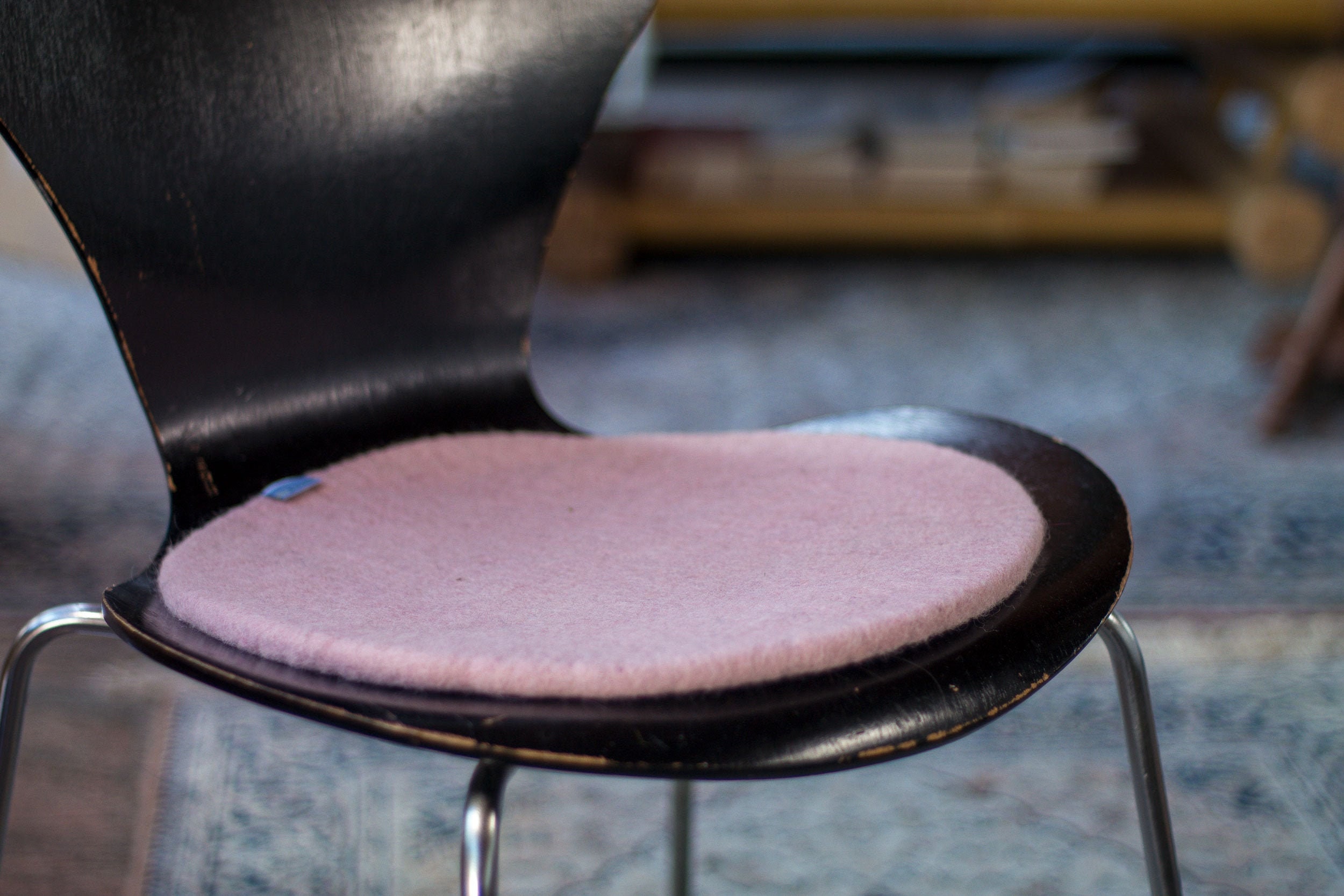  GYL-JL Cojín redondo para silla con lazos para cocina,  almohadillas de asiento redondas antideslizantes para sillas de comedor,  sillas altas, bistró, bar (color: color 4, tamaño: 13.4 in) : Hogar y