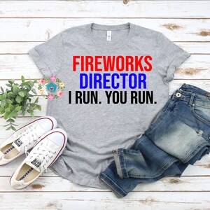 Download Fourth Of July Fireworks Director Mens Shirt Svg Png Cricket Etsy