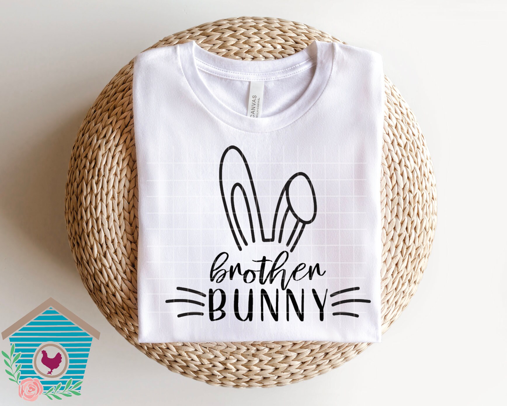 Easter Sibling Shirt SVG PNG Brother Sister Bunny Cricket - Etsy