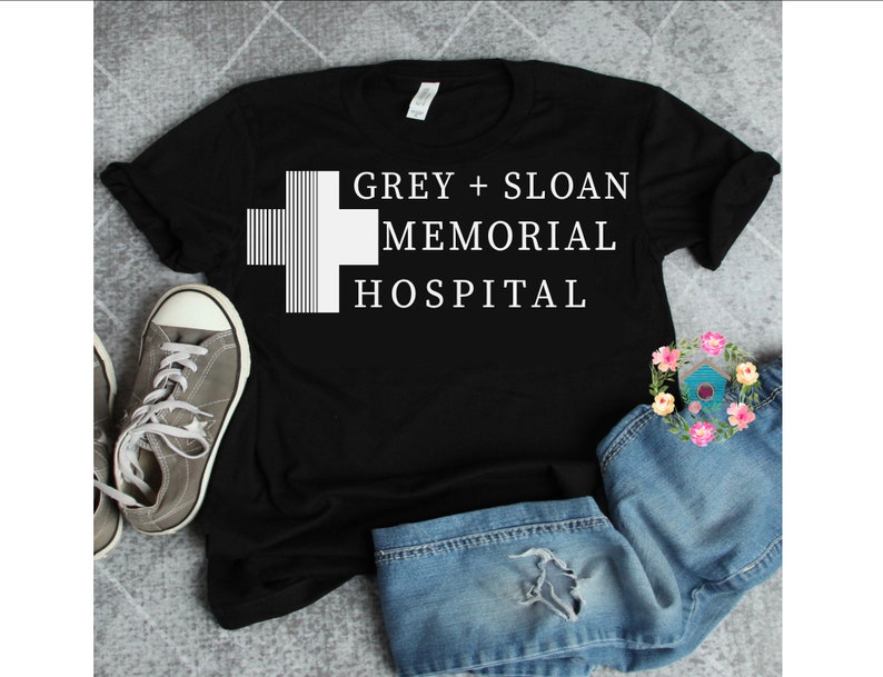 Download Grey's Anatomy Grey Sloan Memorial Hospital SVG PNG Shirt | Etsy