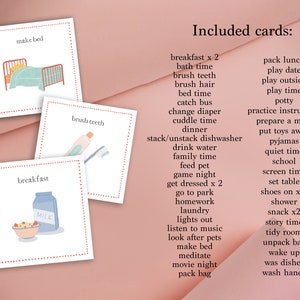 Customisable Routine Chart Printable, Daily Rhythm, Routine Chart ...