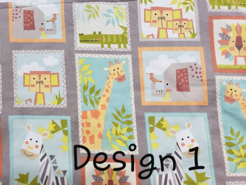 Personalized Safari Baby Blanket // Zebra Embroidered Baby Etsy