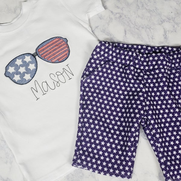Patriotic Shorts - Etsy