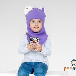 Wool Kids | Balaclava | Cat Balaclava | Snood and Hat Baby Cat | Ear Beanie Kitten Hat | Merino Hat | Trends 2023 Knitted | Winter Hat