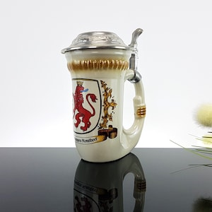 Ceramic beer mug vintage mug / pitcher
