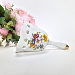 Vintage bel van porselein landhuis shabby