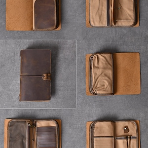 Personalized Groomsmen Gift, Best Gifts For Men, Wedding Favors,Travel Gifts,Document Organizer, Waxed Canvas Passport Cover,Passport Holder