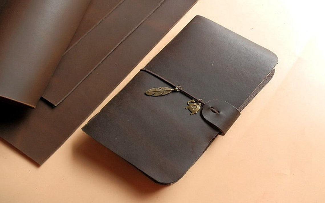 Full Grain Leather Material Wax Oil Leather Product Raw Etsy