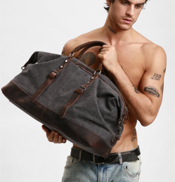 Canvas holdall mens store