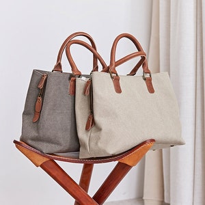 Frauen Tragetasche, tägliche Schultertasche, Laptop Handtaschen, Geschenk für Frauen, anpassbare Taschen, Tote mit Reißverschluss, Laptop Arbeits & Studenten Tasche Monogramm
