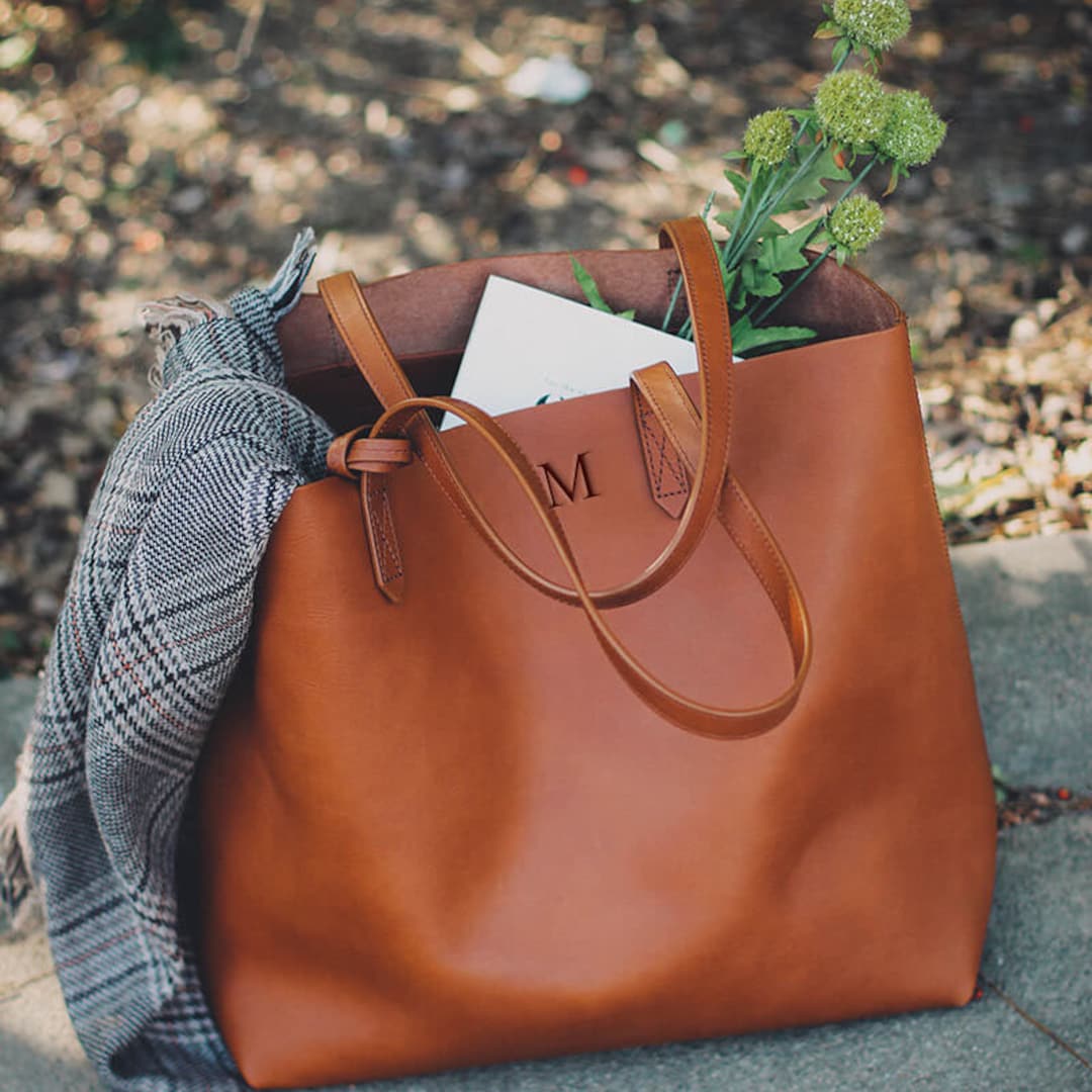  Madewell Women's The Transport Tote, English Saddle, Tan,  Brown, One Size : Clothing, Shoes & Jewelry