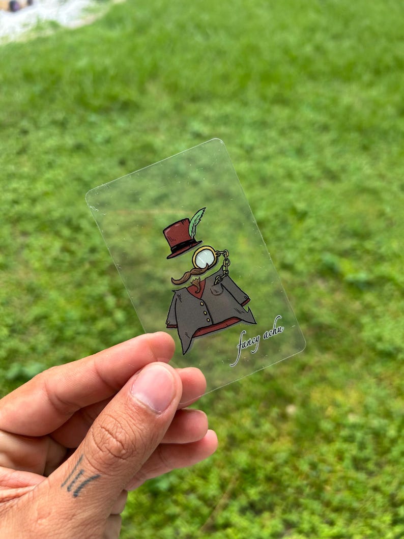 OUTFIT for Dress Me Achu Transparent POKEDERP Card - Etsy