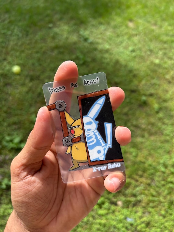 OUTFIT X-ray for Dress Me Achu Transparent POKEDERP Card - Etsy