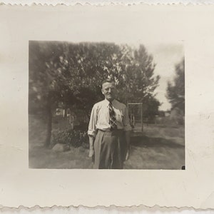 Vintage photograph, DIGITAL DOWNLOAD, old photograph, grandpa, old man with tie, vintage portrait photograph, unique portrait photo, antique