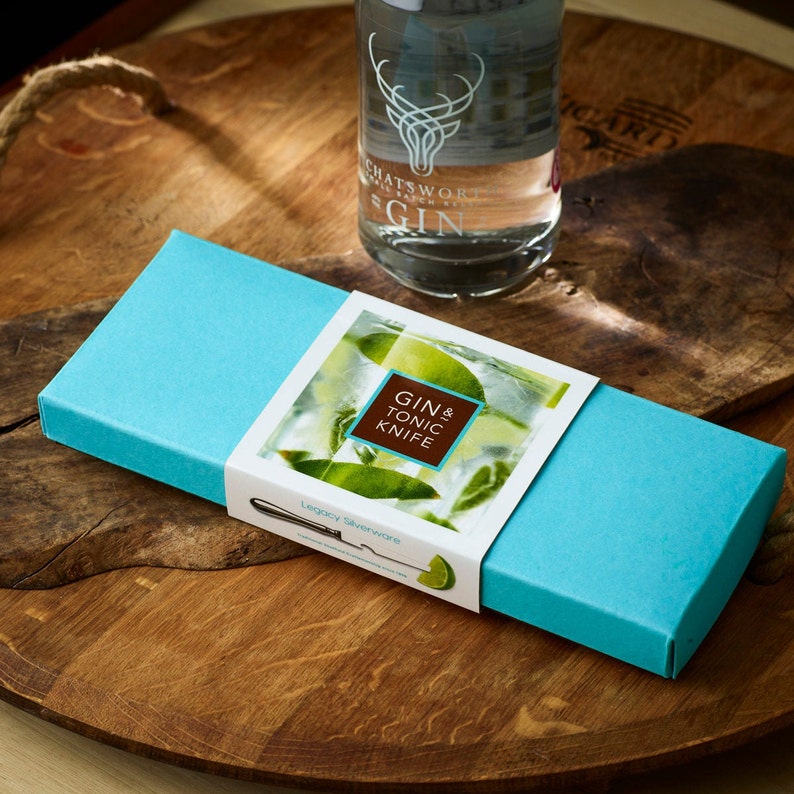 Gin and Tonic Bar Knife Etsy