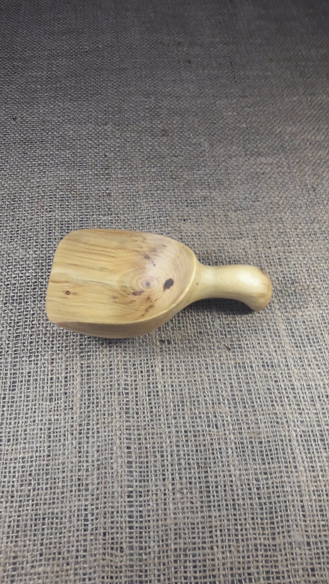 Wooden scoop Small wood scoop Grain wood scoop Hand carved Etsy