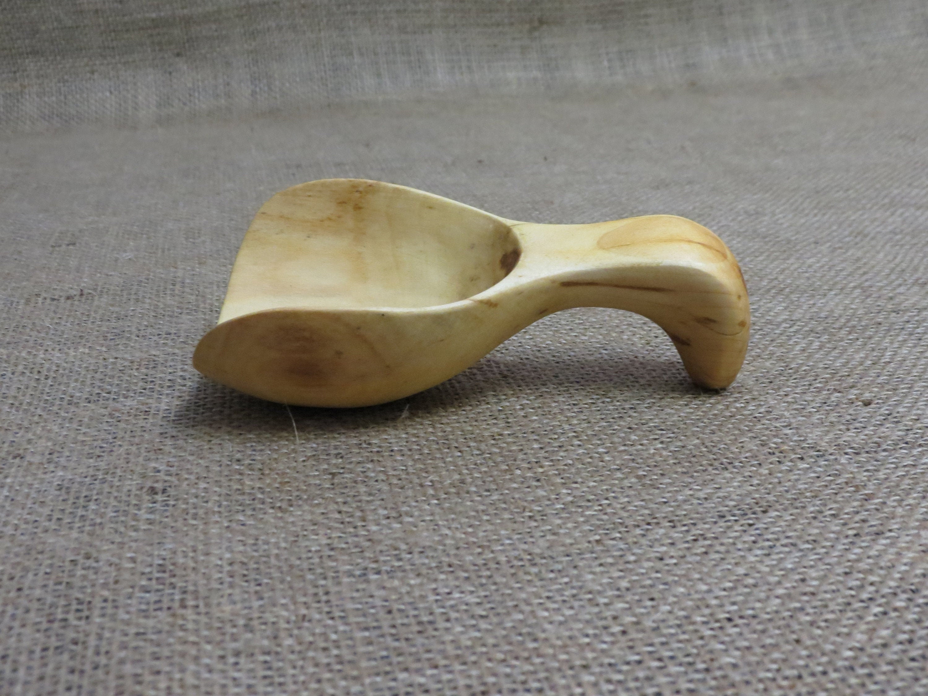 Wooden scoop Hand carved scoop Grain scoop Flour scoop Sugar Etsy