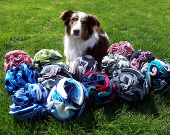 Schnüffelball Hundespielzeug für Hunde, Welpen, Katzen ca 20 cm