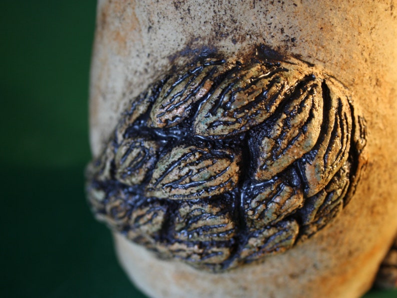 Sculpture de hibou en céramique petit hibou en céramique céramique de jardin résistante au gel image 10