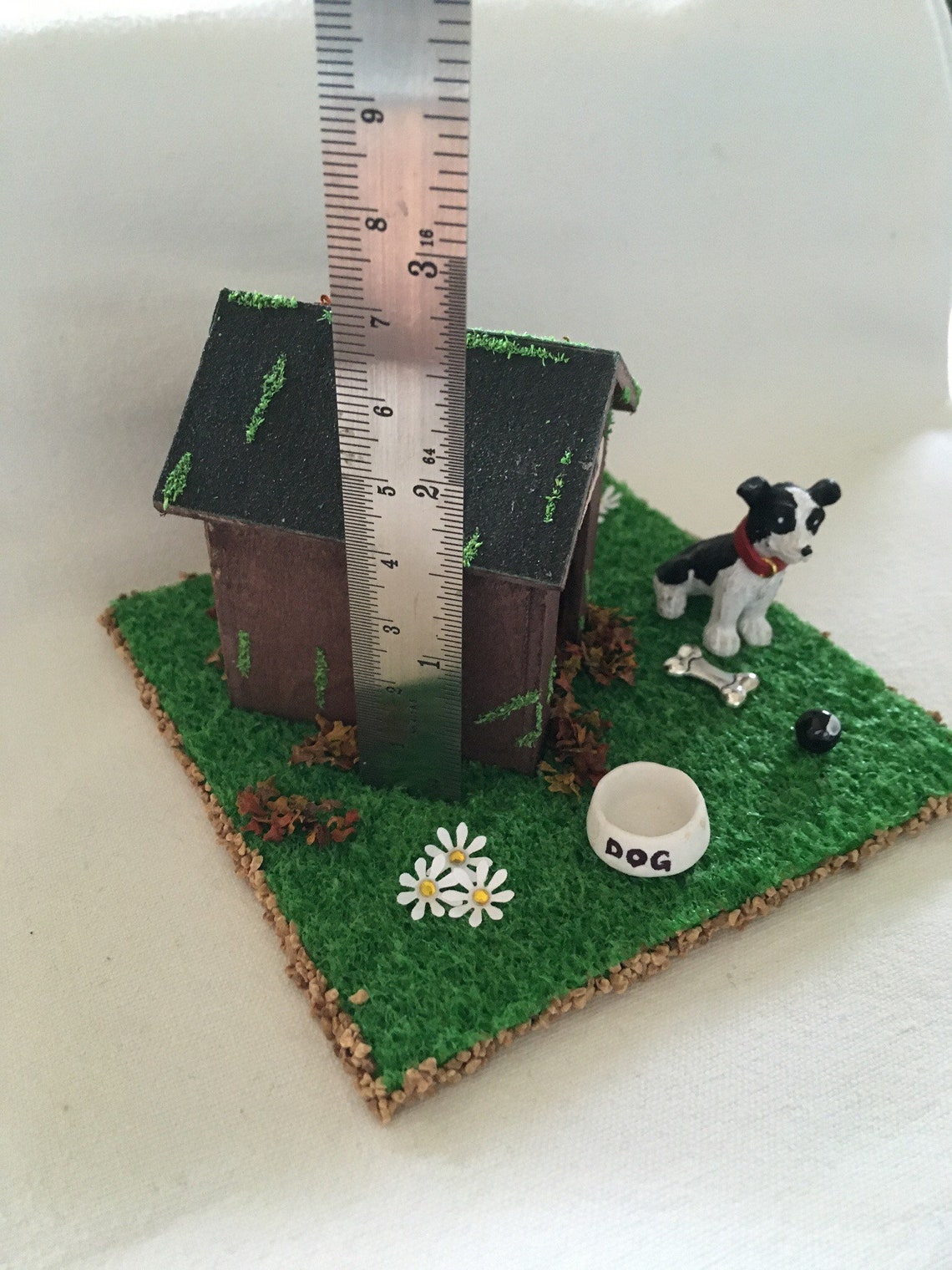 Doll house handmade dog and kennel Etsy